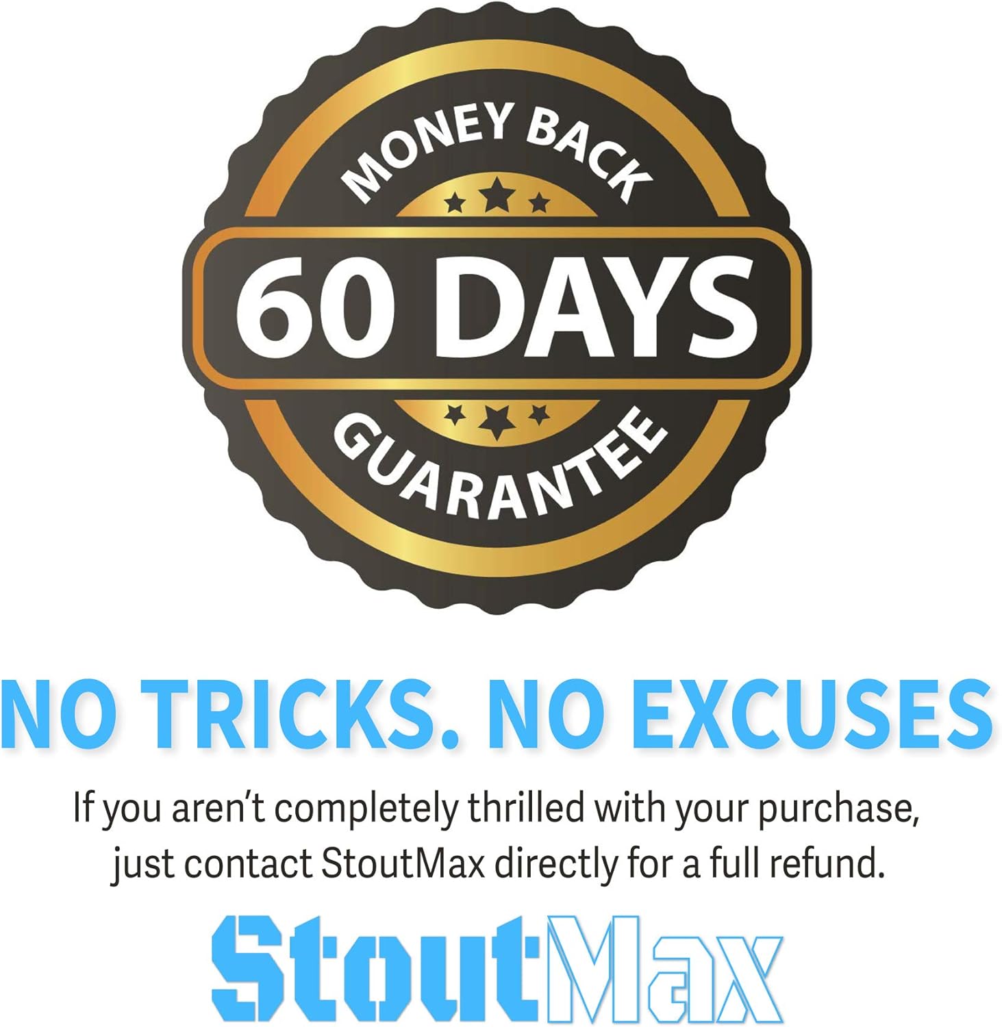 StoutMax Heavy Duty Bike Storage Hooks Set, 8 Pack: Office Products