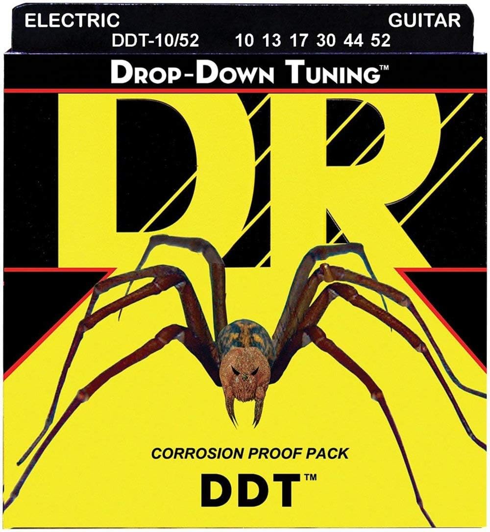 DR Strings DDT : Drop Down Tuning Electric Big-n-Heavy, Nickel