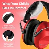 Vanderfields Premium Hearing Protection Ear Defenders 29 dB 2K Hz Red Nomad view 4