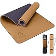 Yoga Mat Non Slip, Eco Friendly Fitness Exercise Mat with Carrying Strap,Pro Yoga Mats for Women,Workout Mats for Home, Pilates and Floor Exercises
