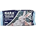 NARA Air-Dry Clay (Hard & Strong), 500g. (1.1 lbs.) Block, for Sculpting and Coating - Easy to Use (White)