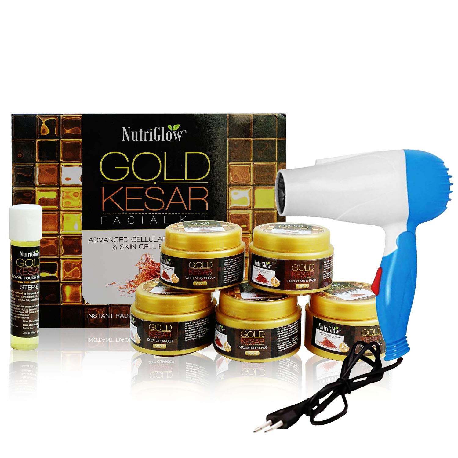 gold kesar facial kit