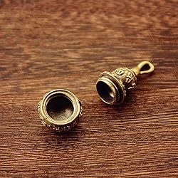 Yisinar Good Lucky Charms,Lucky Gourd Keychain With