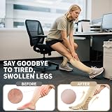 Cambivo Compression Socks 3 Pairs 20-30 mmHg Nude XXL For Flight Run view 5