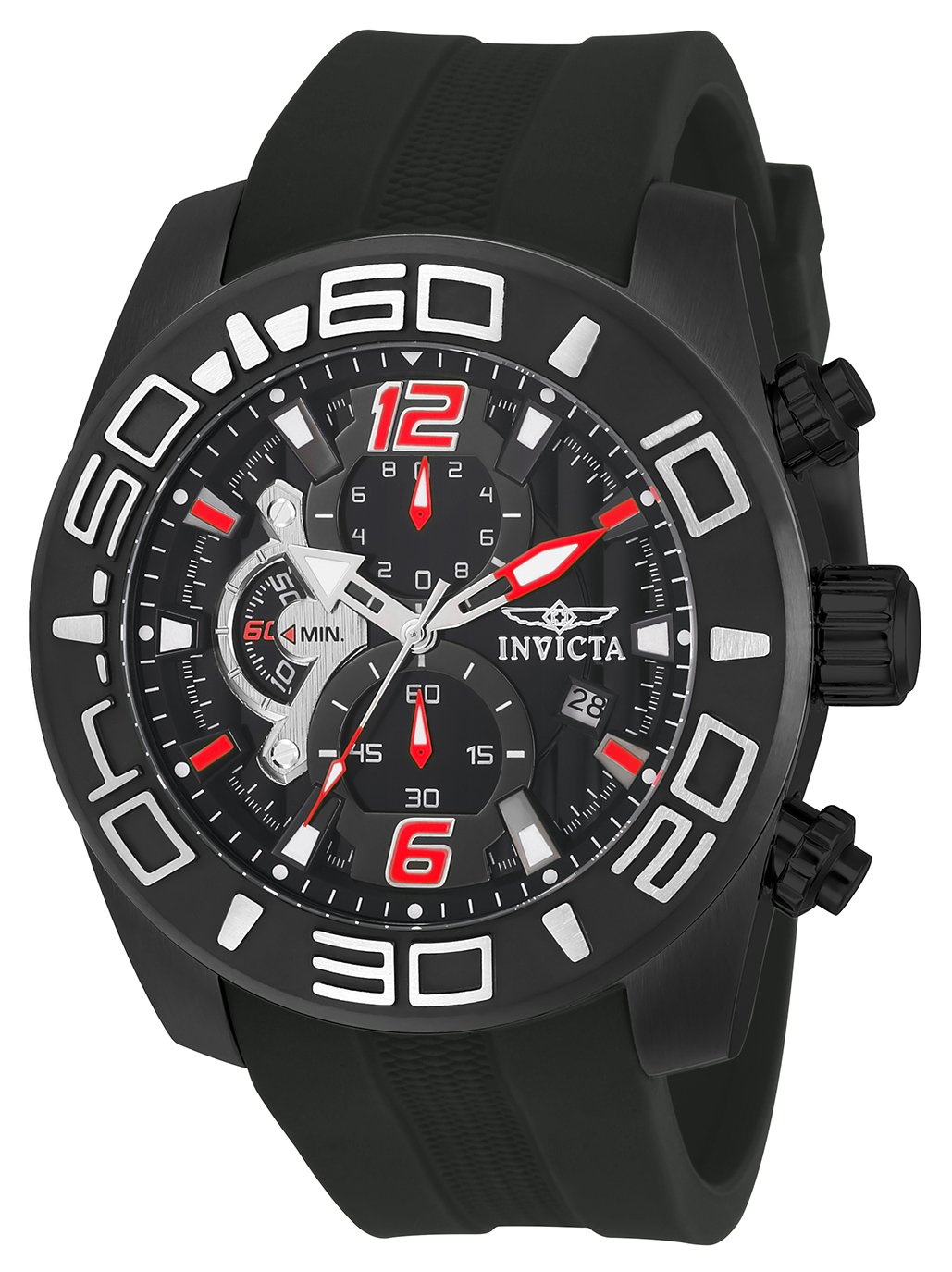 Invicta Pro Diver Stainless Steel Men's Quartz Watch - 50mm