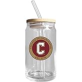 R and R Imports College of Charleston NCAA 12 oz Can Glass Single