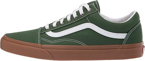 vans pelle verde