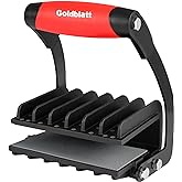 Goldblatt 1" Drywall Panel Carrier Handle, Plywood Carrying Lifting Tool | Drywall Carrier Handle, One-hand Leverage, TPU Grip Pad, Holds to 200 lb, Saves Your Back, for Panels, OSB, MDF &amp; Sheet Goods