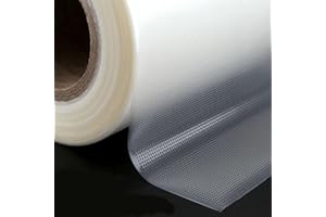 WJPUUS Water Soluble Canvas Cloth 14 Count aida Cloth,Plastic Cross Stitch Canvas,Disappear in Water Cross Stitch Canvas Fabric Embroidery DIY Sewing Supplies 39 * 8.6 Inch. (W22*L100 CM)