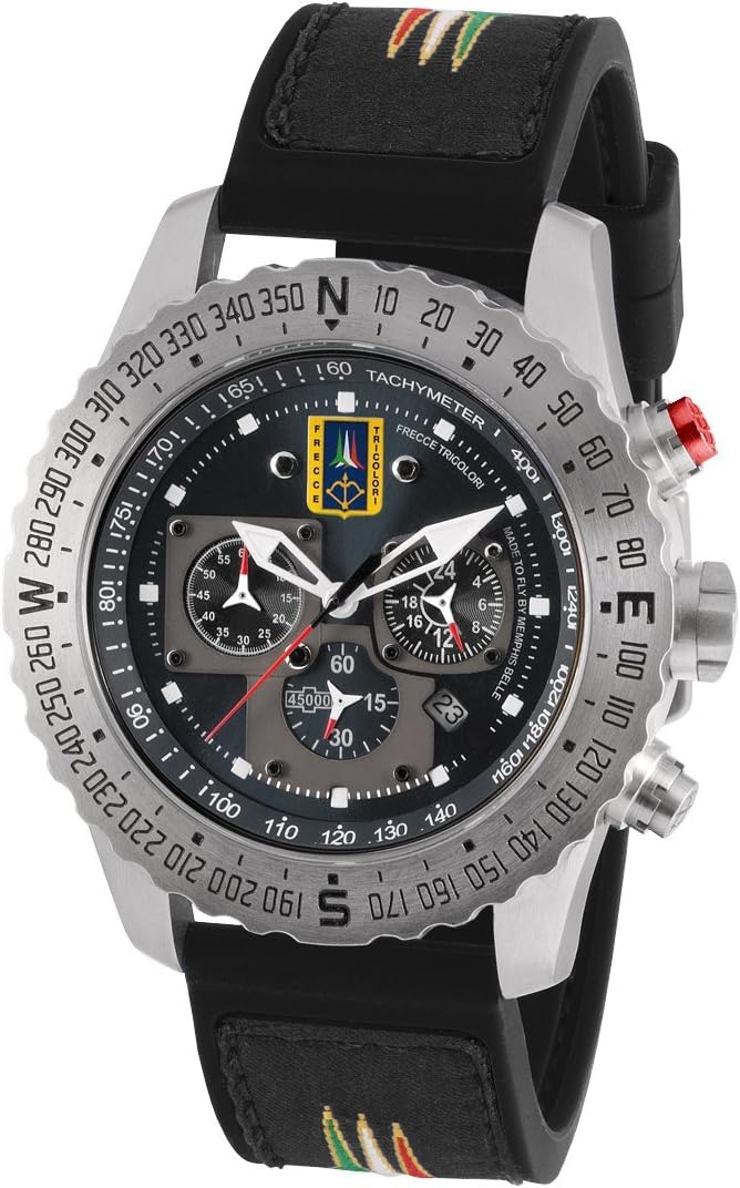 Frecce Tricolori cse1s1 – Watch, Rubber Strap Black