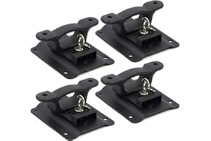 Boxlink Truck Bed Tie Downs Anchor Cleats & Plates Compatible with 2015-2025 F150 F250 F350 Raptor Replace #FL3Z99000A64B FL3