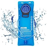 JOYHILL TPU Hydration Bladder,1.5L 2L 3L Water Bladder for Hiking Backpack BPA Free Leak Proof Hydration Pack