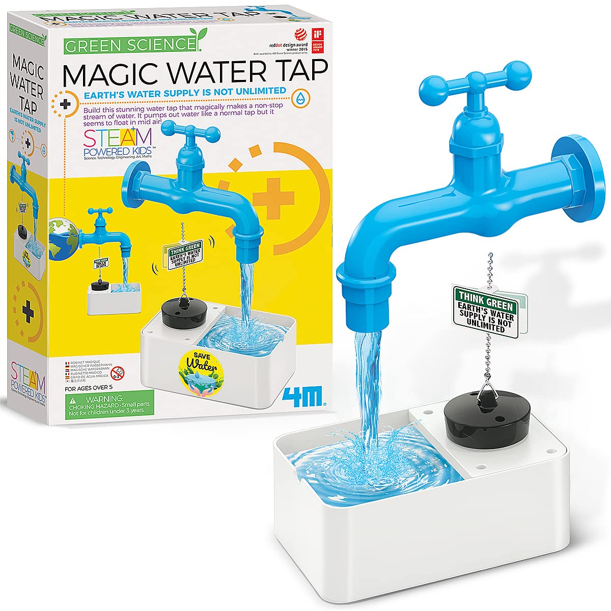 Magic Water Tap | Green Science | Build a Water Tap to Pump Out Water | Science Kit | Kids 5+ | STEM Activity
