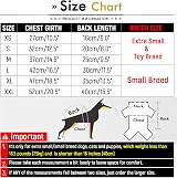 SMALLLEE_LUCKY_STORE Pet Ribbed Fleece Jumper for Extra Small Dogs Cats view 4