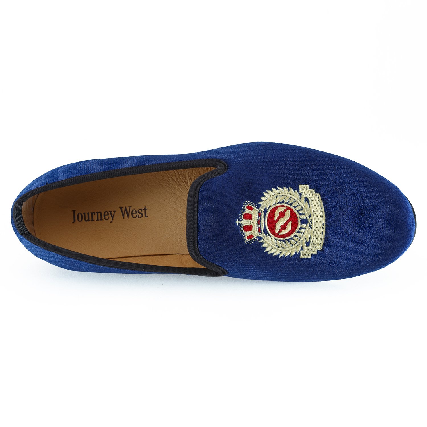 ballerine homme bleu