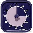 Time Timer MOD Home - Metallic Series - Individual Sized 60 Minute Visual Countdown Timer for ADHD, Adults, Students, and Pomodoro with Silent Operation (Metallic Indigo)