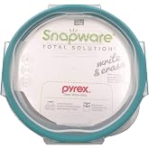 Snapware 4-Cup Total Solution Round Food Storage Container, Glass