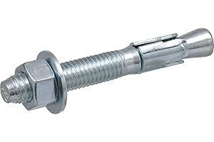 The Hillman Group 370988 Wedge Anchor, 3/8 X 3-3/4- Inch, 12 Pack