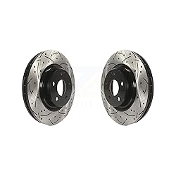 DS-One Front Coated Drilled Slotted Disc Brake