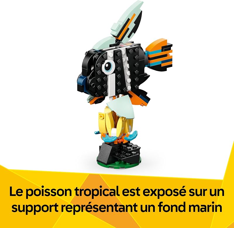 Creator 3-en-1 Animaux Sauvages : Le Toucan Tropical 31173
