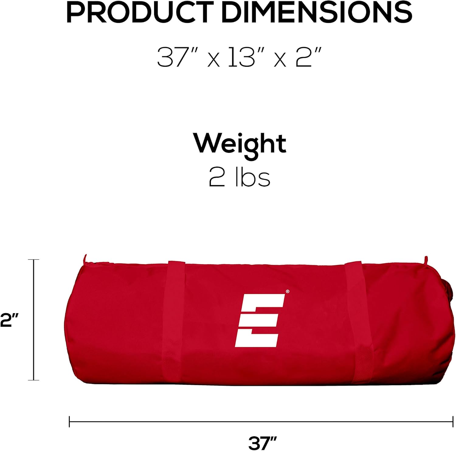 Epoch Sideline Team Bag - Extra Large Duffle Bag with Multiple Compartments - Waterproof Athletic Bag, Red : Sports & Outdoors