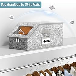 AOODA 2 PCS Stackable Hat Storage for Baseball