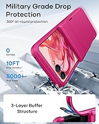 ATATOO for Motorola Razr 2024 Wallet Case with Card