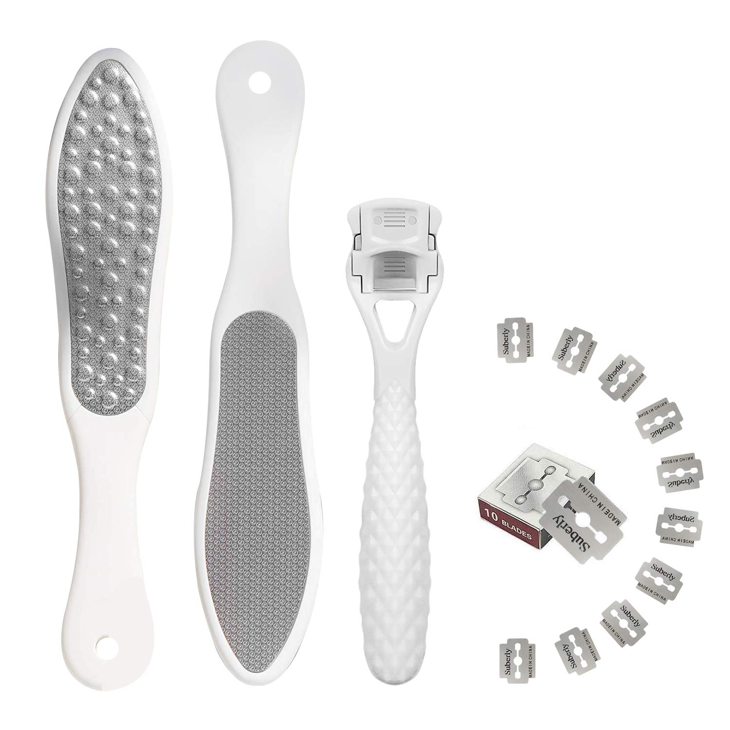 2PCS Foot File Hard Dead Skin Remover Cracked Heels