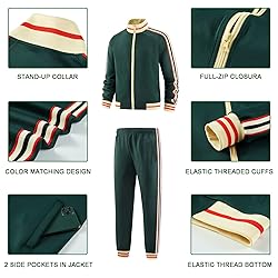 dioxoib Track Suits for Men Set 2 Piece Tracksuits