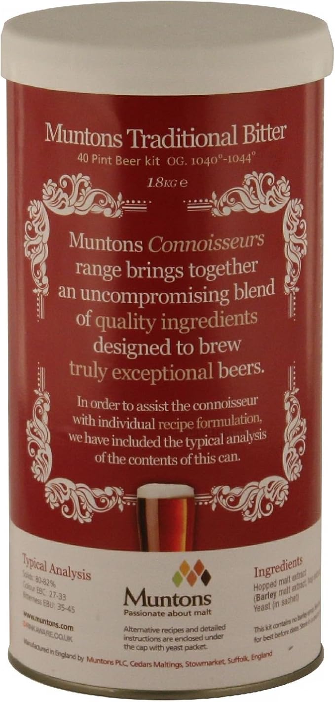 Muntons Beer Kits Muntons Connoisseurs Traditional Bitter Home