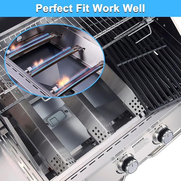 ADVIACE REPLACEMENT PARTS FOR MONUMENT GRILL 35633 41847NG 24367 24633 17842, A0212804 COOKING GRID A0212926 MAIN BURNER D010012307 FLAME TAMER IGNITER FOR 35633 MONUMENT GRILL 4-BURNER GRILL