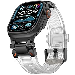 WINGLE Silicone Rubber Bands for Apple Watch Band