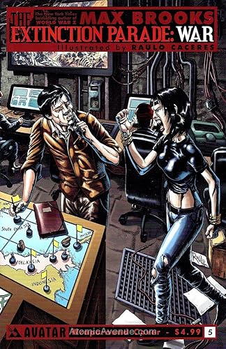 Amazon Com Extinction Parade War The 5a Vf Nm Avatar Comic Book Entertainment Collectibles