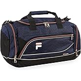 Fila Sprinter 19" Sport Duffel Bag, Black/Teal