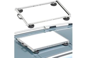 SOTOFY Starlink Gen 3 Mount Magnetic -with 360° Rotatable Magnet Suction Bases -360lbs Magnets, Safety Rope & Metal Frame Protection, Starlink Standard Gen3 Flat Mount Kits for Car, RV, Truck, Roof