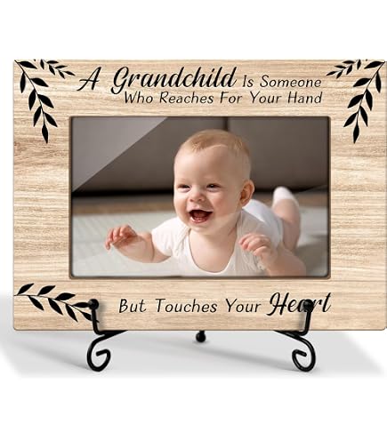 thumbnail image 2 of A Grandchild Is Someone Who Reaches For Your Hand But Touches Your... 2 of 12