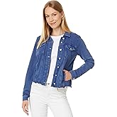NIC+ZOE womens Denim Look Jacket