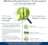 Blue Nectar Vitamin C Face Cream Glowing Skin Dark Spot Removal Green Apple view 4