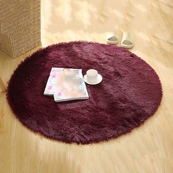 Amazon De Yota Home Teppiche Teppich Teppich Runden Dicken