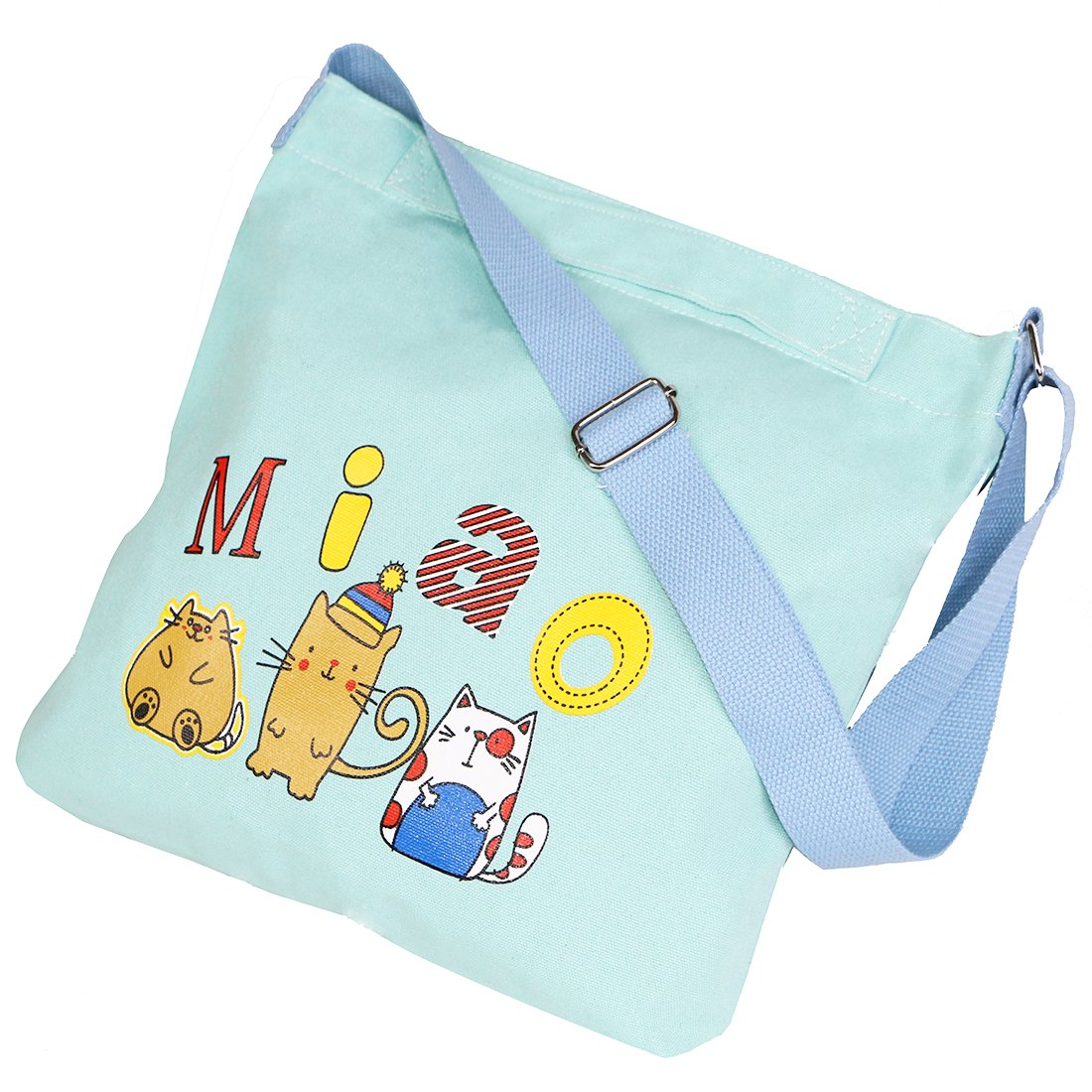 Cute Cat Cotton Canvas Eco Bag Women\'s Shoulder Shopping Bag Women\'s Beach Bag