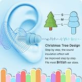 HouChanges 5 Pairs Soft Silicone Ear Plugs for Sleep Multicoloured view 2