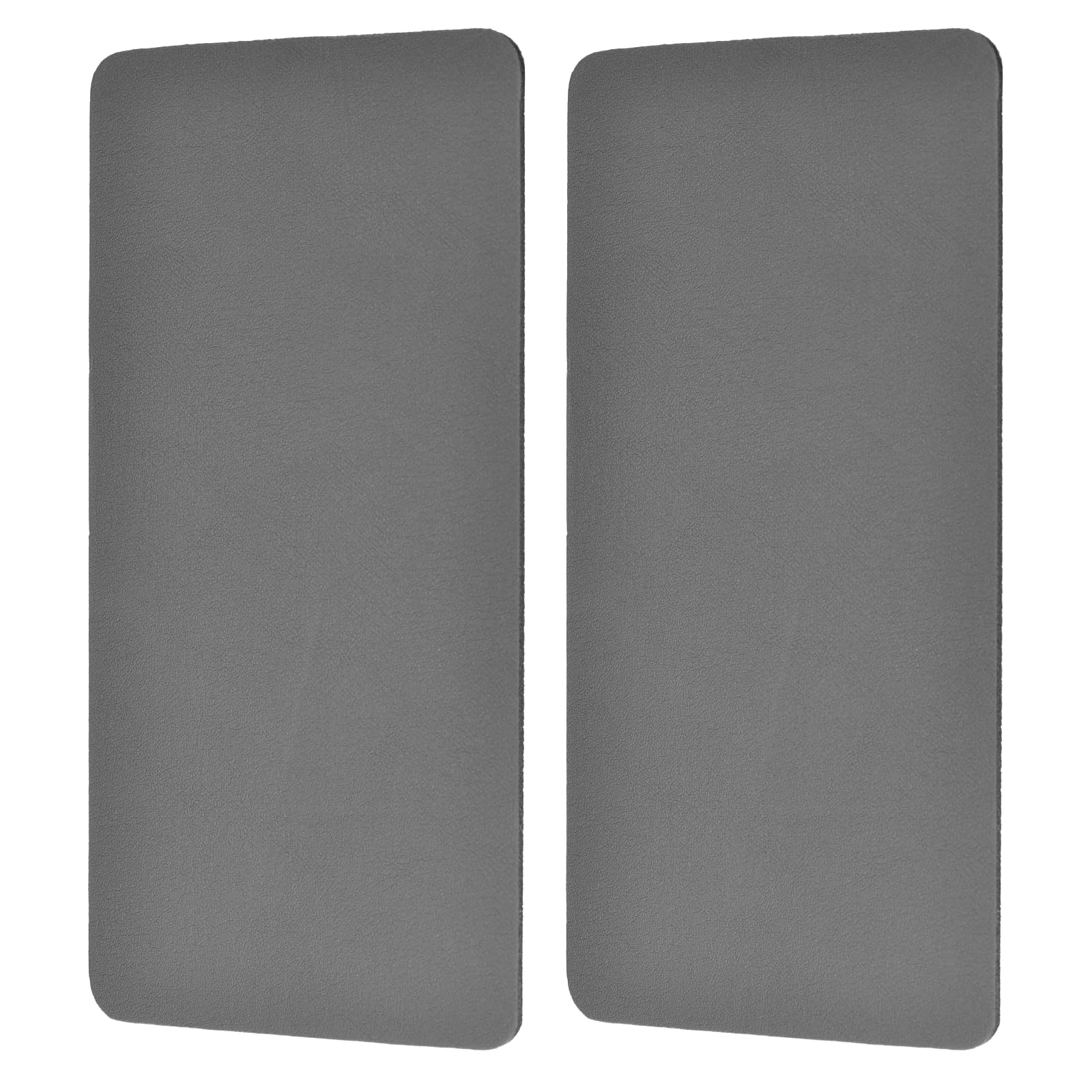 uxcell 2pcs Refrigerator Drip Catcher, Quick Dry Water Drip Pads, Protects Water Dispenser Pan from Spills, Dark Grey