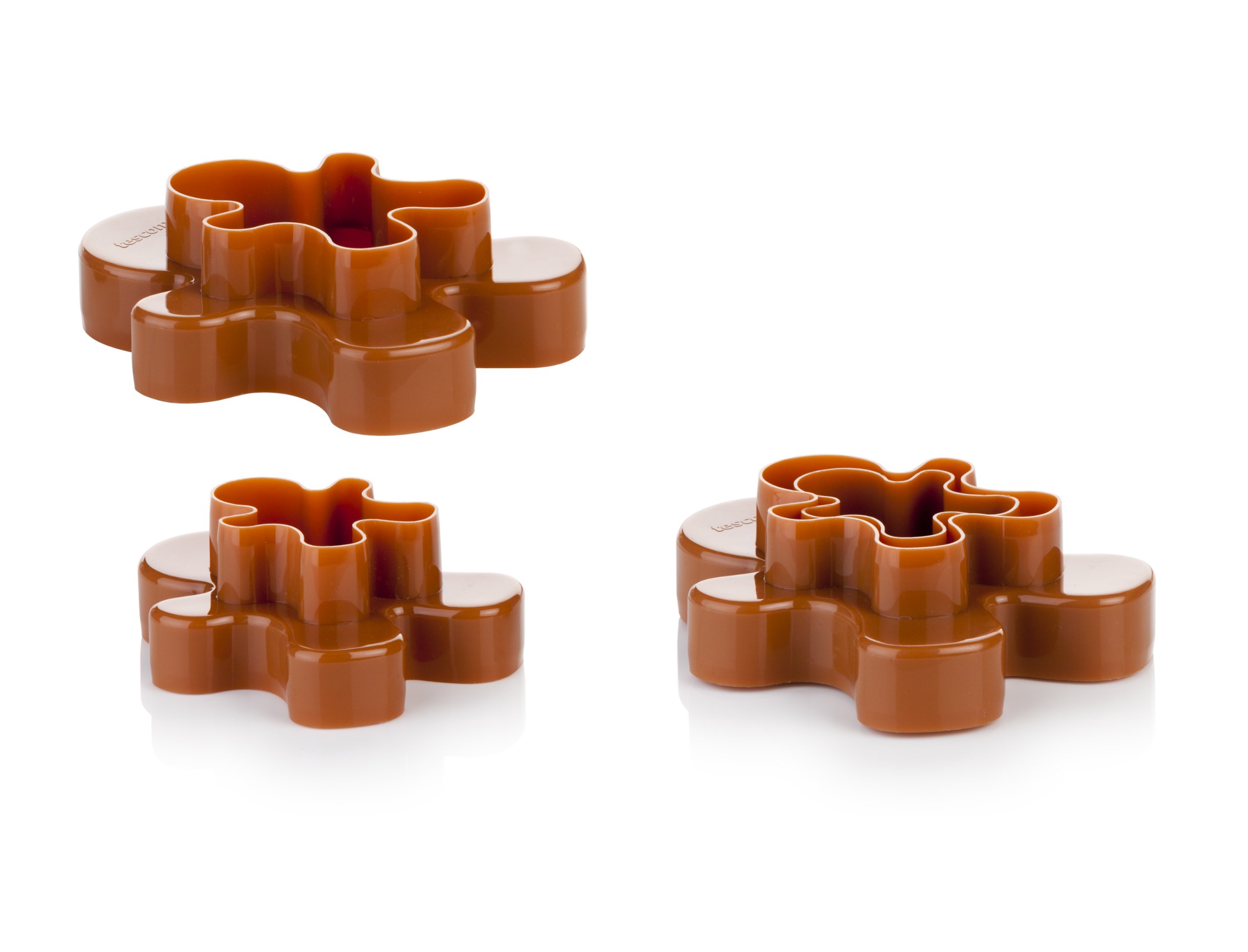 Tescoma Double-Sides Cookie Cutters Figures, 4 Sizes Delicia, Assorted, 20 x 15 x 4.5 cm