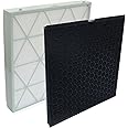 PUREBURG CFX-H1001/AA Replacement Filter Set Compatible with SAMSUNG Cube Smart Air Purifier, H13 HEPA + Activated Carbon Filter