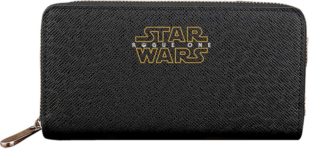Amazon Star Wars スター ウォーズ 財布 メンズ 長財布 ラウンドファスナー カードスロット12枚 防水 大容量 小銭入れ お札入れ スマホ入れ可 紳士 ビジネス 高級感 人気 薄い 父の日 プレゼント 贈り物 男女兼用 Mkevinc 財布
