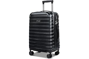 Feybaul Luggage Suitcase PC ABS Hardshell Carry On Luggage with Spinner Wheels