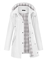 LOMON Women Waterproof Outdoor Hiking Raincoat