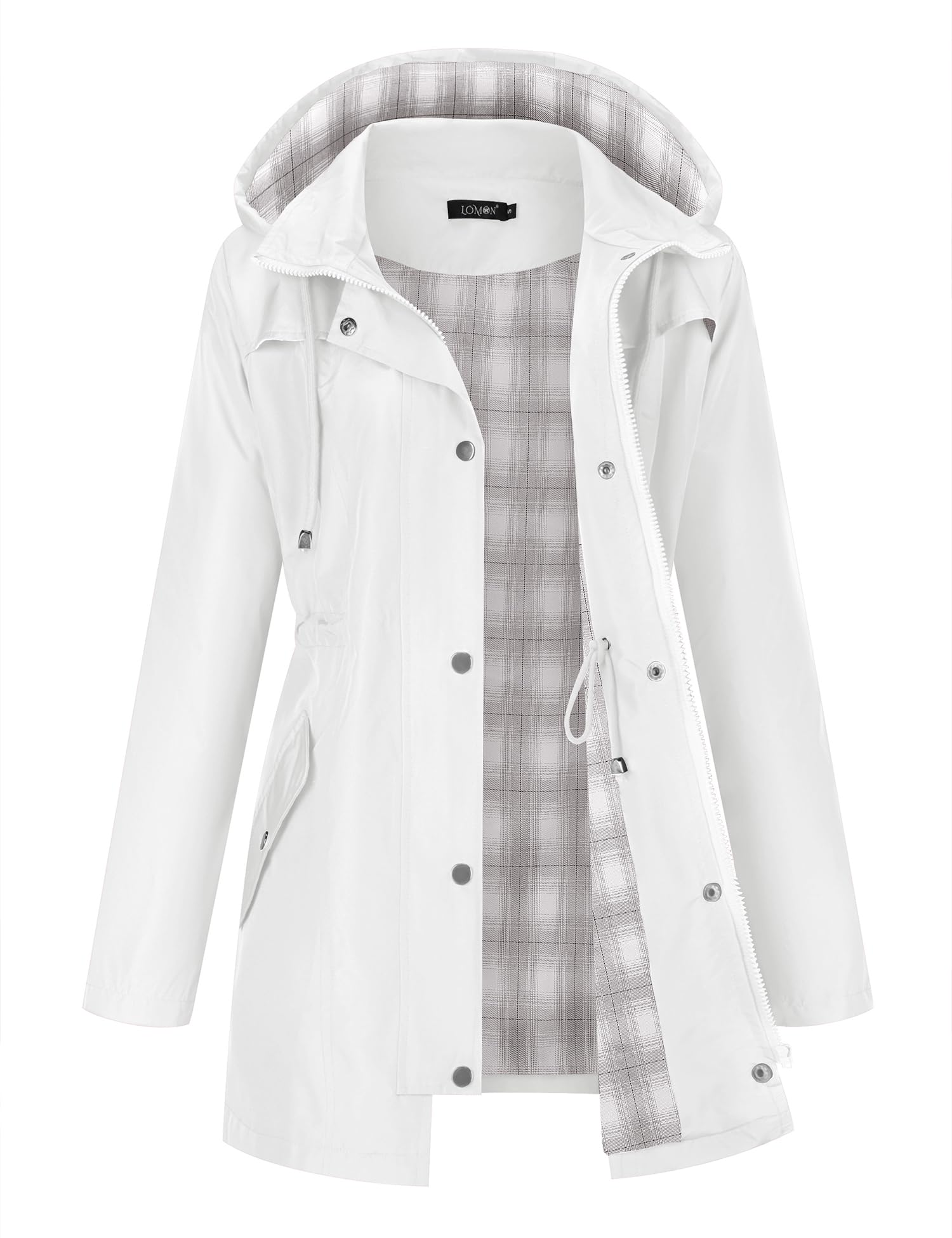 LOMON Women Waterproof Outdoor Hiking Raincoat