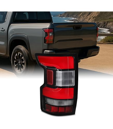 Uzooka Tail Light Assembly For 2022-2024 Nissan Frontier - Passenger Right Side, LED, DOT/SAE, Lifetime Warranty