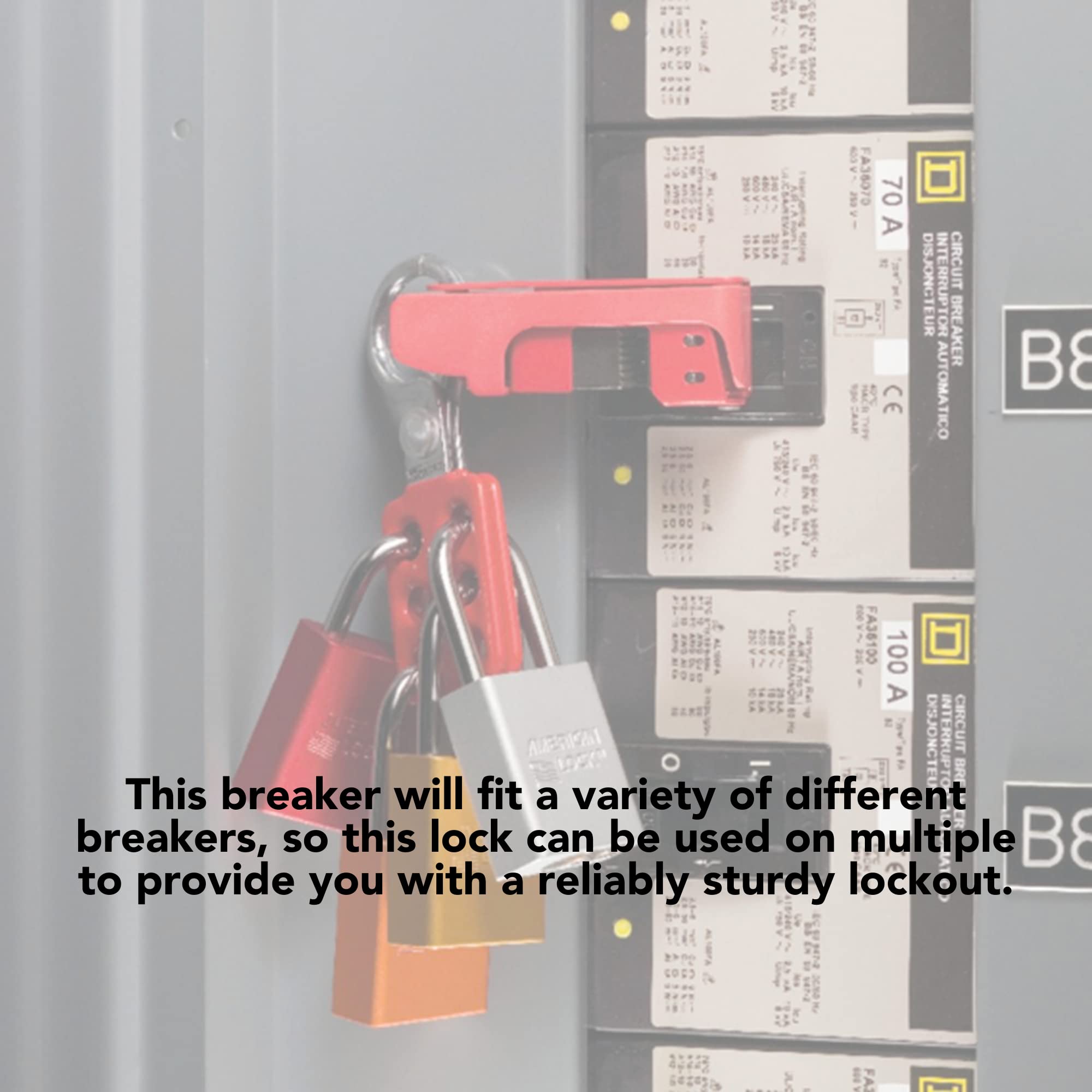 Mua BearLOTO Circuit Breaker Lockout Device Clamp-on Single Pole ...